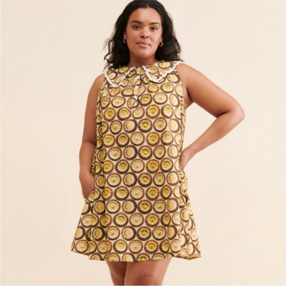 Rachel Antonoff Tanya Key Lime Pie Mini Dress - Picture 3 of 12